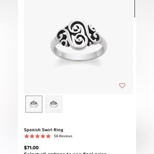James Avery Spanish swirl